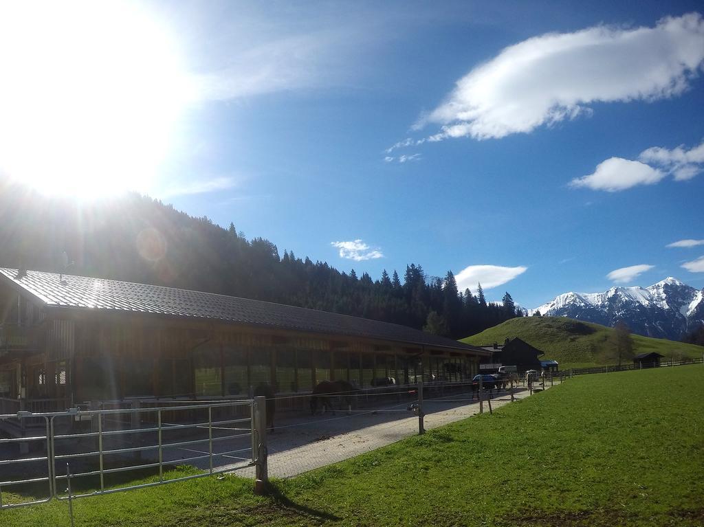 Reiterhof Berggut Gaicht Hotel Nesselwangle Exterior photo